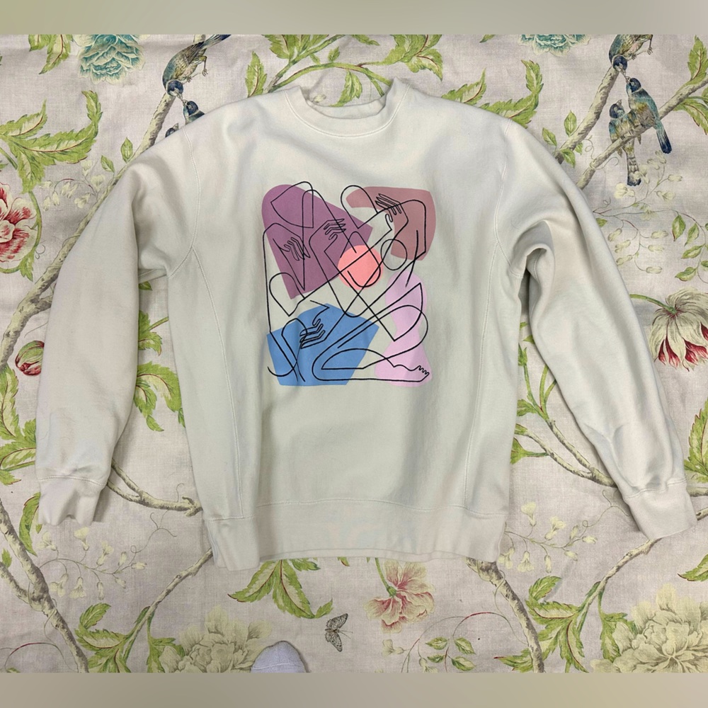 Breast Cancer Awareness sweatshirt - Large